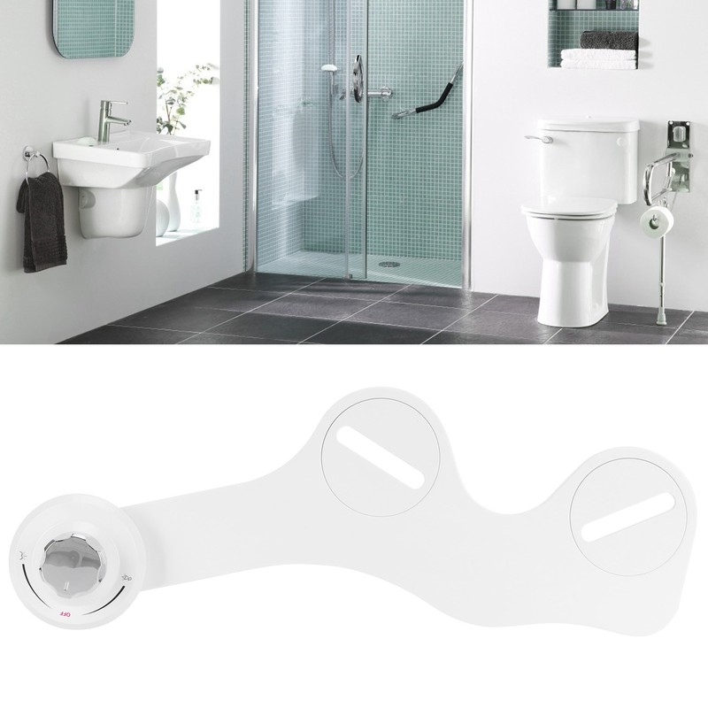 G7/8 Toilet Seat Bidet Sprayer Attachment with Dual Nozzle Home