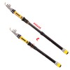 Mini Portable Ultralight Carbon Fiber Telescopic Fishing Rod Sea Fishing