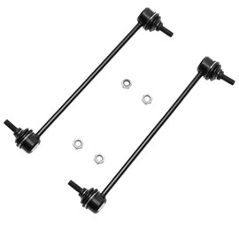 K80296 Barra estabilizadora delantera compatible con Ford Ecosport Escape Fiesta, Mazda Tribute, Mercury Mariner, Mitsubishi Eclipse Endeavor Galant, Toyota Rav4, reduce el ruido, 2 piezas