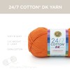 Lion Brand Yarn 24/7 Cotton DK Yarn, 1 Pack, TAMARIN