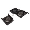 For MSI GS66 Cooling Fan 4pin Connector Aluminum Alloy Easy
