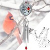 BANBERRY DESIGNS Memorial Wind Chimes - When Cardinals Appear Angels