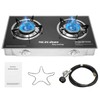 30000 BTU Two Burner Propane Stove Gas Stove, 2 Burner
