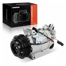 A-Premium Air Conditioner AC Compressor with Clutch Compatible with Nissan Rogue 2022-2023 1.5L, Rogue Sport 2017-2022 2.0L, Sentra 2020-2022 2.0L & Infiniti QX50 2019-2022 2.0L