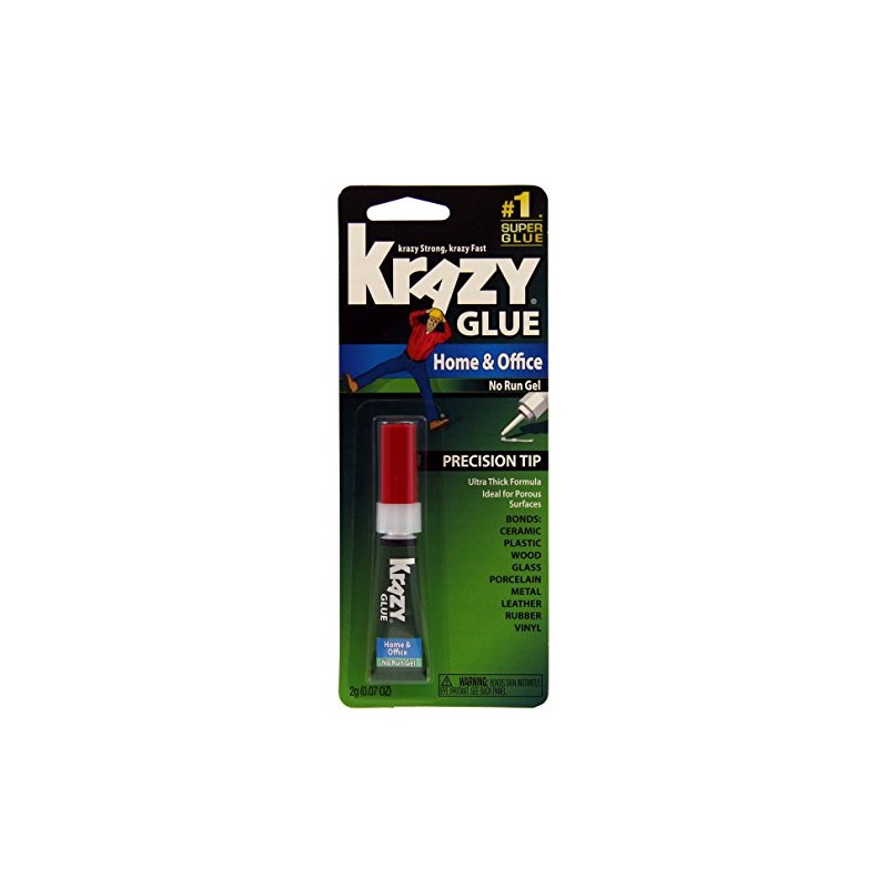 Krazy Glue, Home & Office Gel, Precision Tip, 2 g,