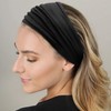 DEFIYEAR 3Pcs Elastic Headband Set, Wide Headbands for Women’s Hair,