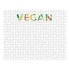 CafePress Vegan Vegetarian Veganism Wellness He Large Puzzle, 500 pcs.