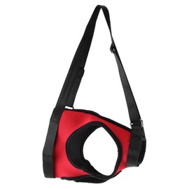 GLOGLOW 2 Types Front & Rear Dog Support Harness, Reusable Walking Aid Support Lifting Pulling Vest for Old & Injured Dogs(Rear Leg L)