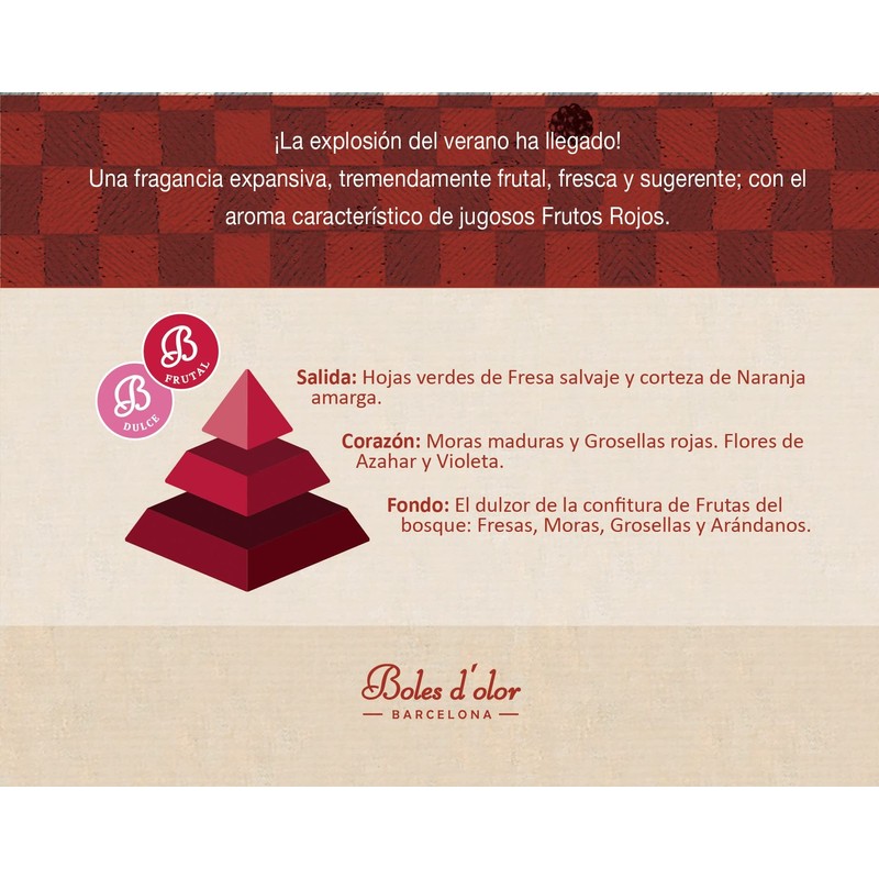 Bruma Ambients Fragrance Oils 50 ml Boles d'olor Red Fruits