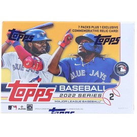 2022 Topps Series 2 Relic Box - 7 Packs Per Box