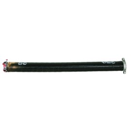 Prime-Line GD 12321 Garage Door Torsion Spring, 0.250 in. x 2 in. x 28 in., Gold Painted End, Right-Hand Wind (Single Pack), Black