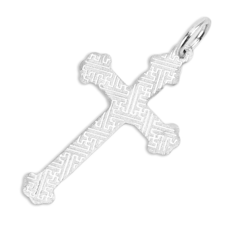 Crucifix Necklace Exquisite 925 Sterling Silver Men's Women's Jesus Cross