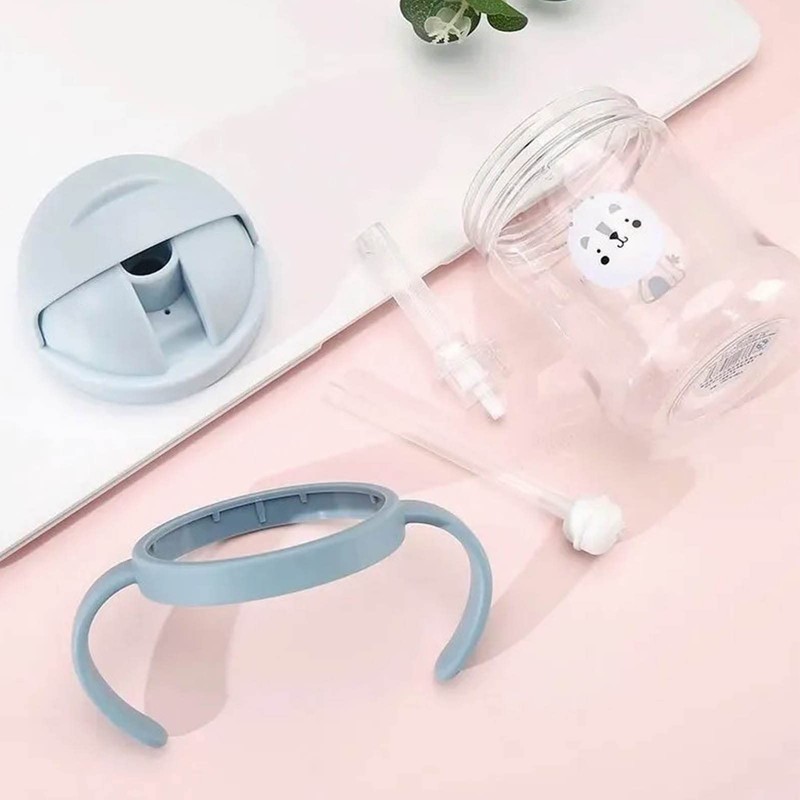 250 ml Straw Sippy Cup, Weighted Straw Sippy Cup, Animal