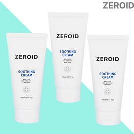 Zeroid Soothing Cream Moisturizing Cream Large Capacity 160mlX3 / 제로이드 수딩크림 보습크림 대용량 160mlX3개