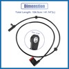 A ABSOPRO Car ABS Wheel Speed Sensor Rear Left Right