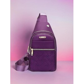 Summer Quilted Texture Zipper Fanny Pack, Designer Crossbody Bag, Casual Solid Color Chest Belt Bum Bag for Women, 2024 Trendy Daily Commuting Bag, Girl Fashionable Crossbody Bag, Fall Outfits, Fall Freshness - Color: Royal Blue, Size: Please Refer To Th