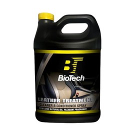 BioTech Leather Cleaner & Conditioner, clean and shines, protects leather, UV protection, Cleans various types of leather, Non greasy and non whitening formula 128 oz (1)