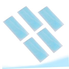 Baluue 5pcs Cooling Forehead Strips for Summer Relief Heat Gel Pads for Drowsiness and Fatigue for Students and Adults Random Packing Design