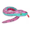 Wild Republic - Honeycomb Pink Giant Stuffed Snake - 54"