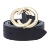 Vanzetti Leather Belt, black