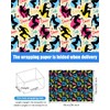 Pineraap 12 Sheets Street Dance Wrapping Paper, Hip Hop Gift