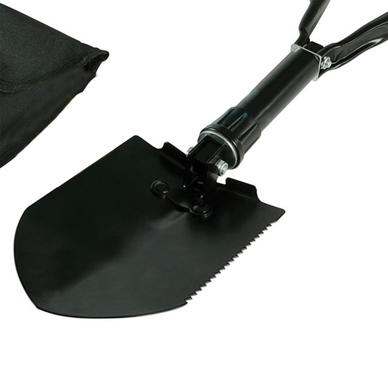 Dapetz ® 580mm Folding Shovel - Travel, Camping, Car, Snow