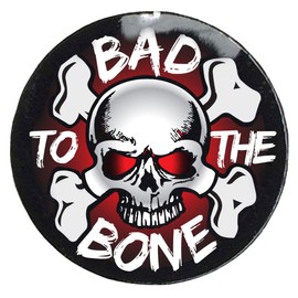 Pro-Tuff Decals Bad to The Bone Award Decals Bad to The Bone Decal Bad 2 The Bone Helmet Decal (50)