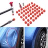 PTILSERY 48pieces Rubber Tips for Paintless Dent Repair Hammer and