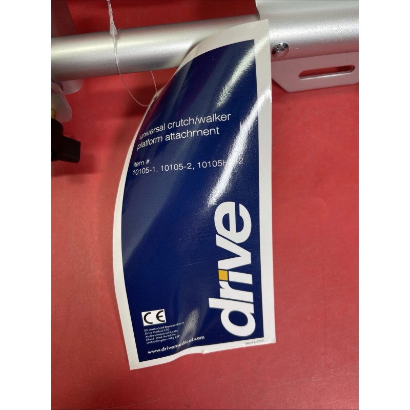 DRIVE Walker Platform Attachment with Handle 10105-1