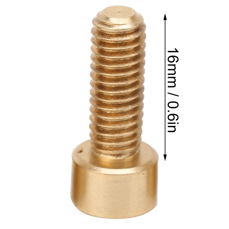 50Pcs Cap Hex Socket Screw Copper Fastener Hardware Tools Industrial