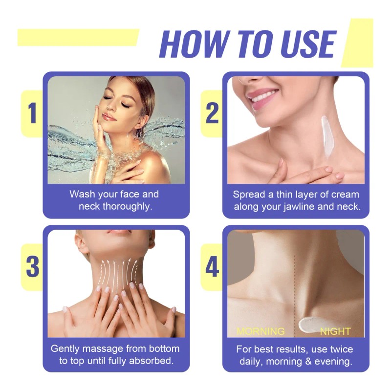 Crema Para Eliminar Arrugas Del Cuelloblanqueadora Piel 50ml
