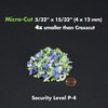 Aurora High-Security 6-Sheet Micro-Cut Paper Credit Card Shredder with 3.5-Gallon