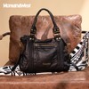 Montana West Black Hobo Bags for Women Soft Washed Leather