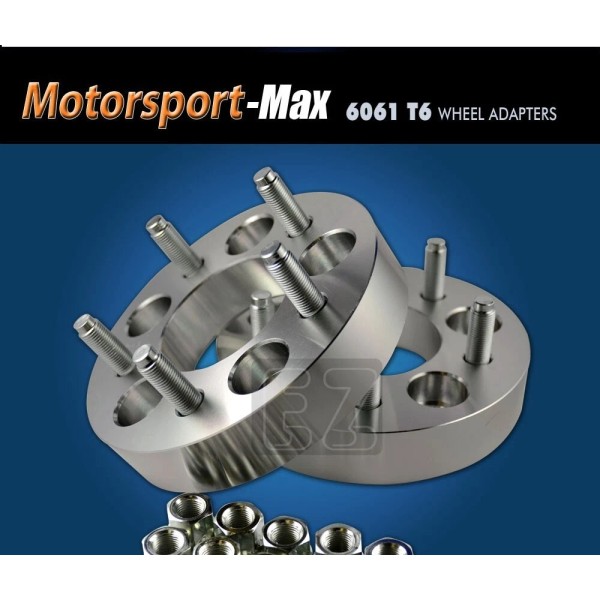 EZAccessory 2 Wheel Adapters 5x120.7 To 5x5 Spacers 20mm |
