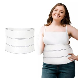Lynnuo Abdominal Binder Post Surgery, 9-Inch Wide Stomach Wrap for Women, Belly Bind...