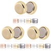 Tofficu 12 Pares Accesorios para Botones Bufanda Botones magneticos Pinzas