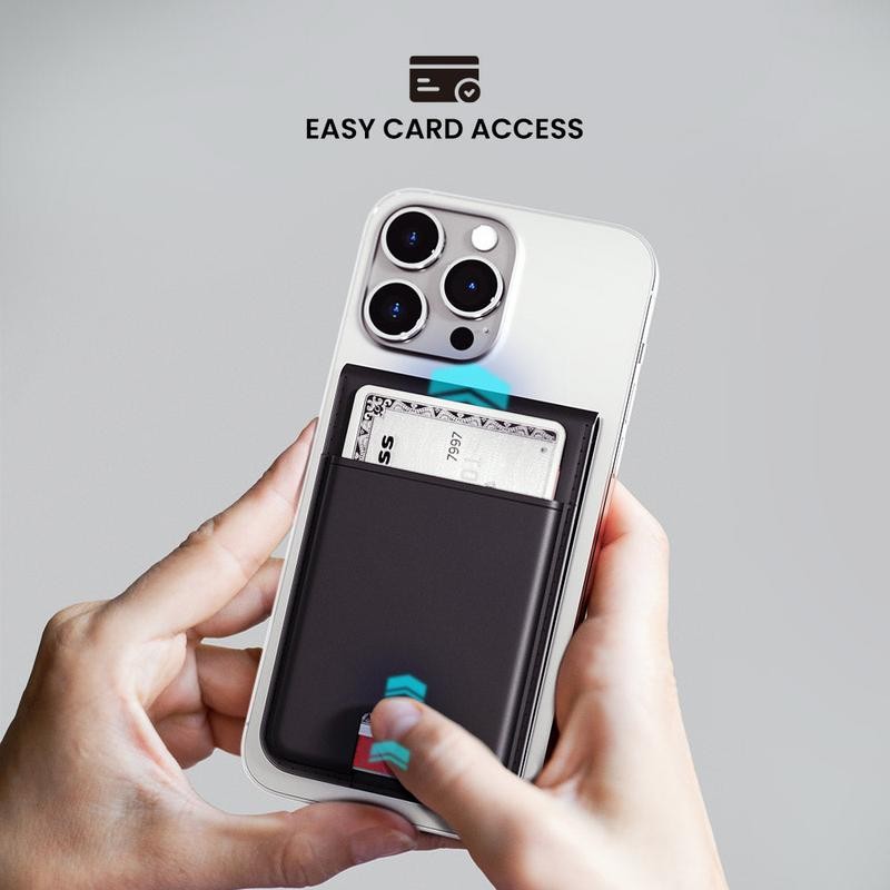 EZMO MagSafe Wallet & Phone Stand - Color: Dove Grey