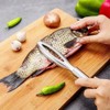 HXHWKEN Fish Scaler 304 Stainless Steel Professional Fish Scale Remover