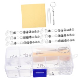 COLLBATH Comprehensive Glasses Repair Kit Nose Holder Pad Screws Nuts Tool Sturdy Material for Friends Family