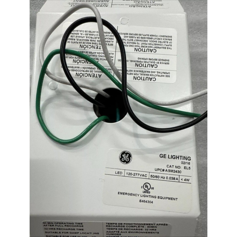 GE Emergency Battery Backup MODULE FOR ALBEO LED HIGH BAYS