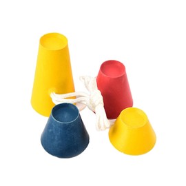 Zivisk Rubber Winter Golf Tees Indoor Multi-Coloured with Different Heights for Frozen Ground (16 PCS)