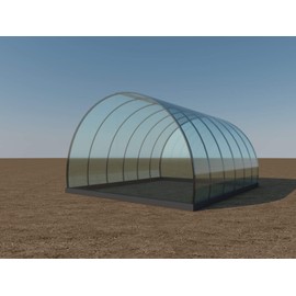 PVC Greenhouse Plans DIY Hoop House Grow Veggies Plants 10'x12' Build Your Own