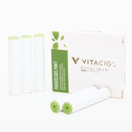 VITACIG EXCALIBUR Flavored Capsules Marvelous Mint Flavor (White)