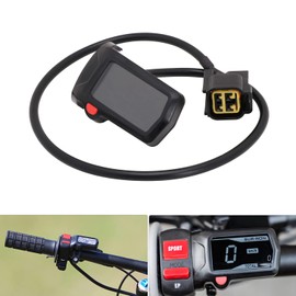 JFG RACING Surron Speedometers,Sur Ron Digital Display Dashboard Gauge Cluster Assembly for Electric Dirt Bike Light Bee Surron/Sur-Ron/Sur Ron X/Sur Ron S