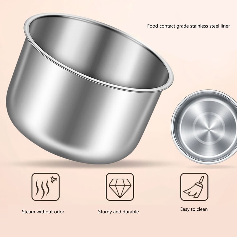 Self Cooking Lunch Box Leakage Proof 2 Stainless Steel Inner