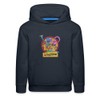 Poppy Playtime - Retro Playtime Co. Hoodie (Kids, Navy, 12-14)