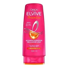 Loreal Elvive Dream Liso Acondicionador Anti-frizz 680ml