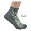 Kkuldang Lettering Men's Ankle Socks with Logo Pattern 5 Pairs Mixed Colors 26cm