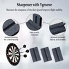 ASIRYVA 4 Pack Dart Sharpener, V-Sharp Darts Sharpener, Sharpening Stone