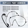 OTINUBEE 89516-0C050 ABS Rear Wheel Speed Sensor Wire Harness Compatible